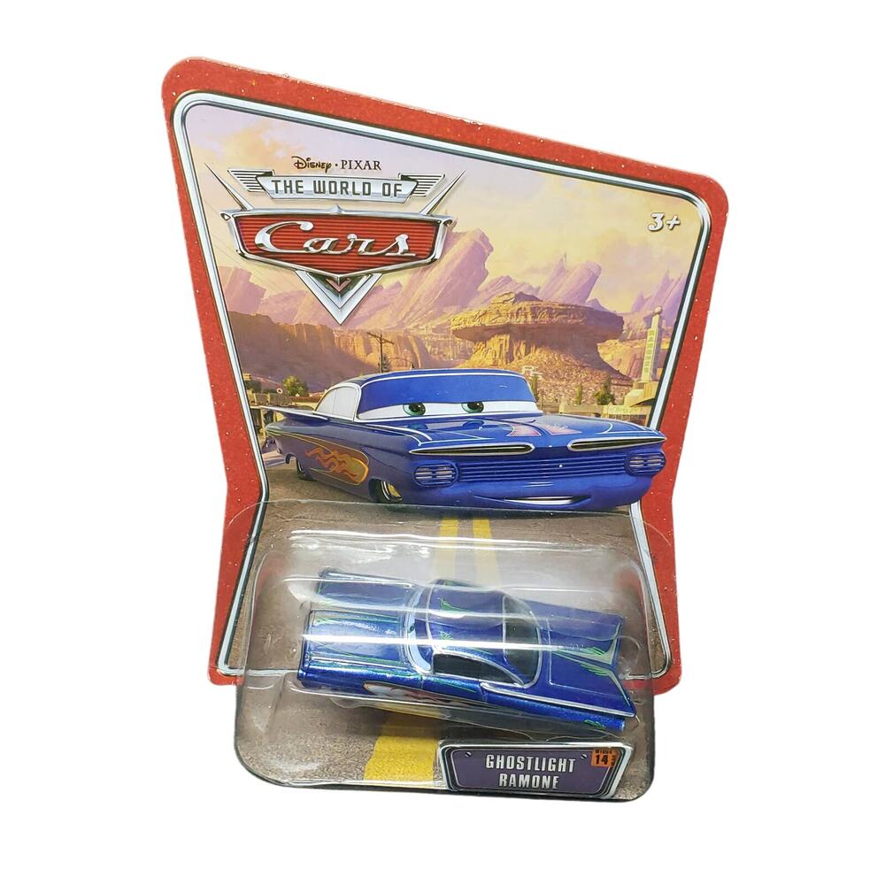 Disney Pixar The World of Cars Ghostlight Ramone Collect Them All 14 Diecast Car